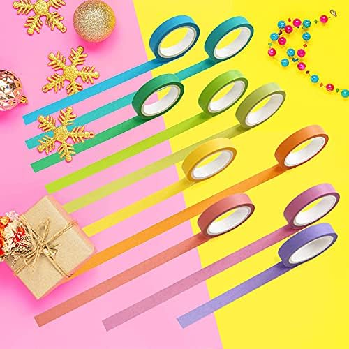 Ieebee AOAPMN 40 Rolls Washi Tape Set, Decorative Masking DIY Tapes for Children and Gifts Warpping (Mix)