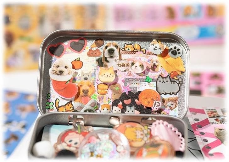 Cat Sticker Book Kawaii Cute Stickers Bulk Aesthetic Funny Meme 800+