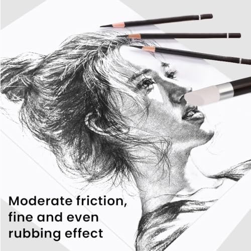 Blending Stumps, Paper Art Blenders Sketching Supplies Rubber Blending Sticks Sketch Drawing Tools for Student Artist Sketch Drawing Tools Sketch Supplies