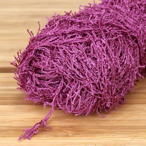 JubileeYarn Scrubby Dish Yarn - 50g/Skein Dishcloth Polyester - Shades of Purple - 4 Skeins
