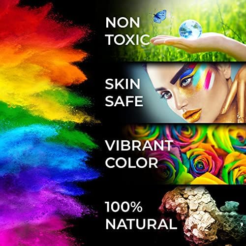 Cream Mica Powder for Resin Coloring 2 oz - Pigment Powder for Nails