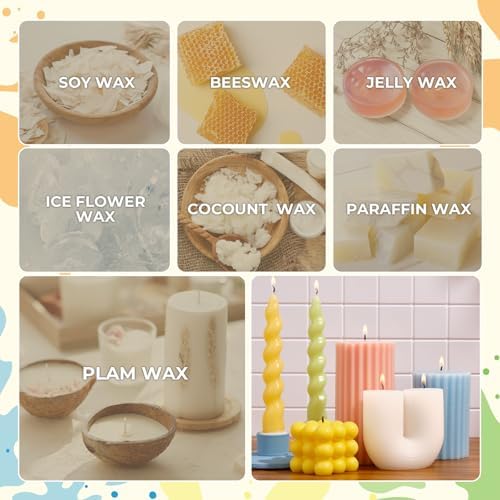 YRYM HT Candle Dye, 32 Oil-Based Liquid Candle Color Dye for Soy Wax