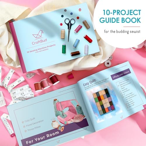 CraftBud Mini Sewing Machine for Beginners, Adults and Kids Sewing Machine