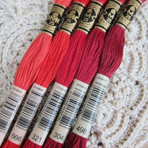 12 Skeins 105 Yards Embroidery Thread Floss for Bracelet Making