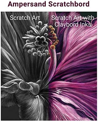Ampersand Museum Series Scratchbord, 1/8 Inch Depth, 5X5 Inch, Pack of 3 (CBB055)