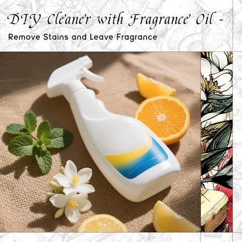 HIQILI Blood Orange Dusk Fragrance Oil for Diffuser, Candle & Soap