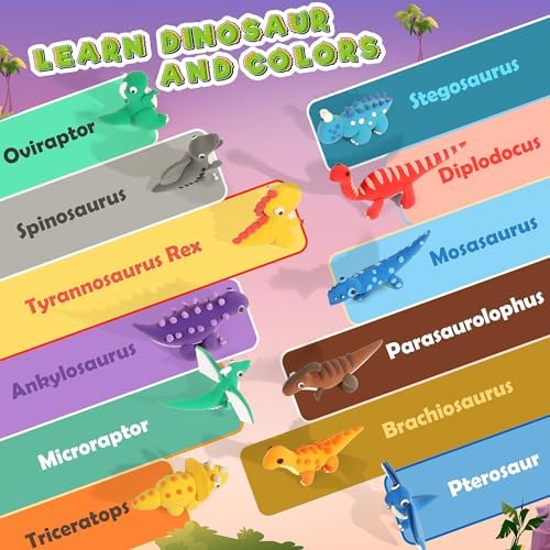 Aestd-ST Air Dry Clay Kit - Dinosaur Theme, Modeling Clay for Kids