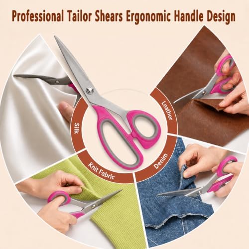 Sewing Kit for Adults, Complete Mending Essentials with Sharp Tailor Scissors & 43XL Sewing Thread Spools, Portable Hand Sewing Tool Set for Beginner Adult Home Outdoor Use