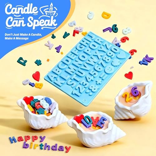 Geoynas 113Pcs Candle Making Kit for Adults - Soy Wax DIY Set