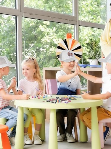 Aneco DIY Blank Trucker Hats Kit Adjustable Baseball Caps