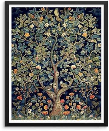 Natuyalo Paint by Numbers Kit for Adults, Paint by Numbers for Beginner Tree, Paint by Number for Adults, Plant DIY Paint by Number for Gift Home Wall Decor 16x20 Inch