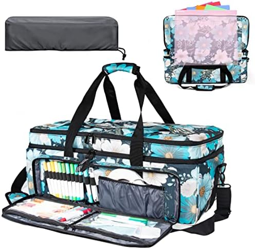 Double Layer Carrying Case for Cricut Maker 4/3, Explore Air 2/3/4 Die Cut