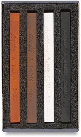 Conté à Paris Crayons - Sketching Colors, Matchbox Set, Set of 4