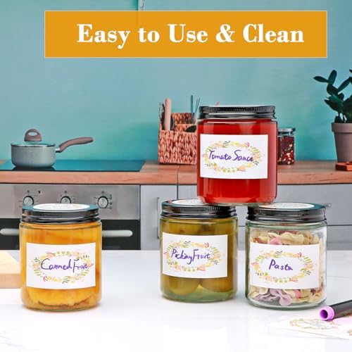 16 Pack Clear Candle Jars for Making Candles, 8 oz candle making kit