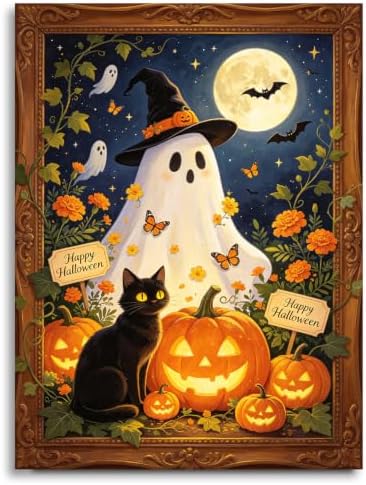SUHEFAFA Halloween Diamond Art Kits for Adults Beginners 12×16 inch