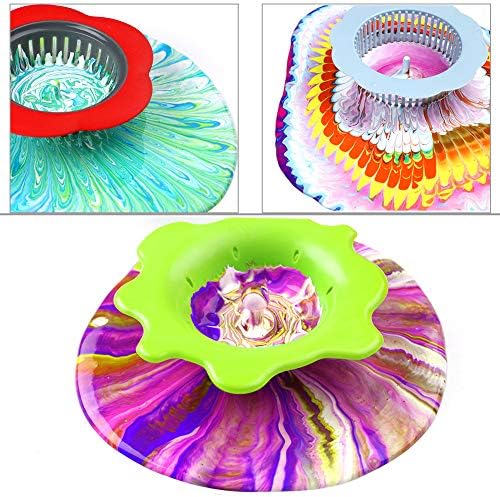 47P Acrylic Pouring Strainers Fluid Art Tools DIY Abstract Pour Painting
