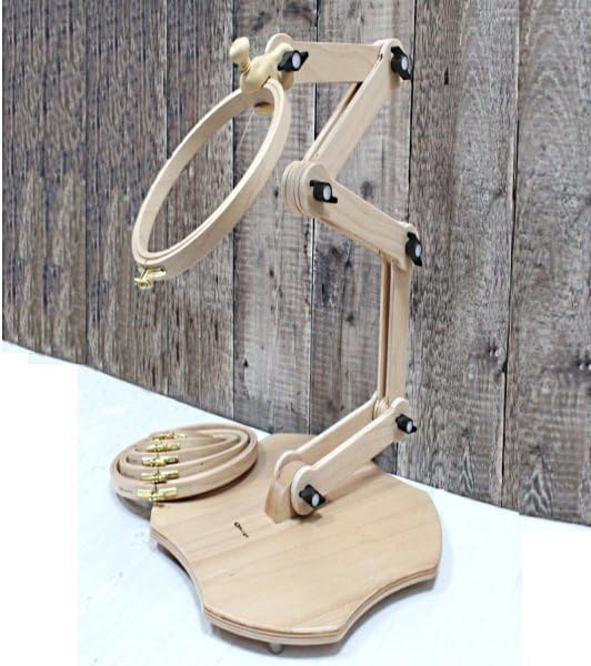 Nurge Large Legged Embroidery Seat Stand with Classic Head 38 Inch Height