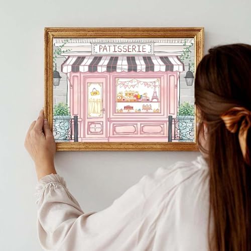 Pink Diamond Art Kits for Adults, Diamond Painting for Beginner 5D DIY