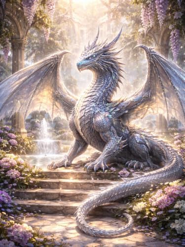 Diamond Art Kits for Adults, Dragon Diamond Art Painting Kits for Adults