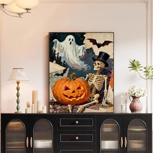 XTCIXAL Paint by Numbers Kit for Adults, Halloween - 16X20 Inch