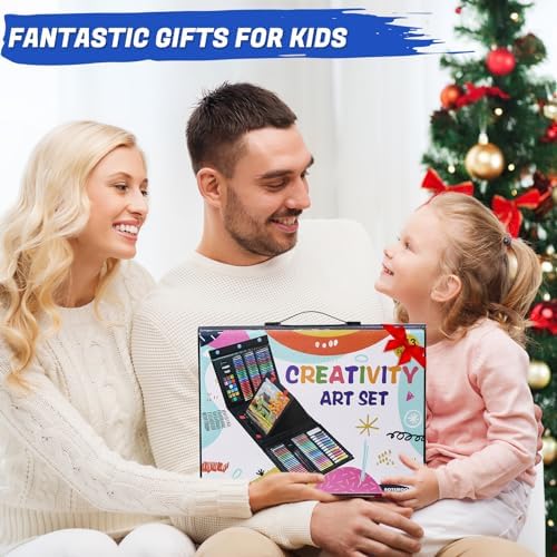 All in One Art Supplies Include Drawing Kit, Origami & Paper-Cutting Crafts