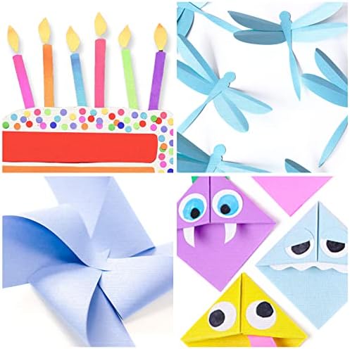 60 Sheets Textured Colorful Card Stock 28 Multicolor Cardstock 250 gsm Faint Texture, Single-Sided Printed Colored Paper for Card Making, Scrapbooking, Paper Craft