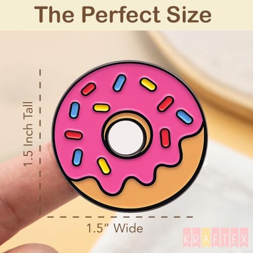 Kraftex Magnetic Needle Minder. Needleminder for Embroidery & Sewing. Cute Needlepoint Accessories. Magnetic Needle Holder for Cross Stitch. Cute Magnet Pin Gift