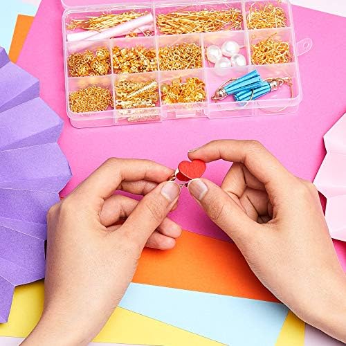 Herdear 40pcs Adjustable Blank Rings 12mm Base, Silver, Gold