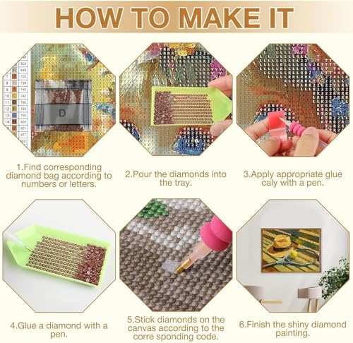 Tennis Diamond Art Kits for Adults, Retro Style Diamond Painting Kit Adults for Beginners, Round 5D DIY Dimond art,Full Drill Painting Kit Art and Crafts for Adults Home Wall Decor【15.7x11.8inch】
