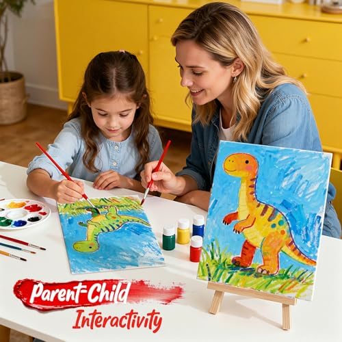 Canvas Boards 8x10inch 30 Pcs Small Painting Canvas Panels for Kids | 100% Cotton White Blank Art Supplies for Acrylics Oil Watercolor Tempera Paints