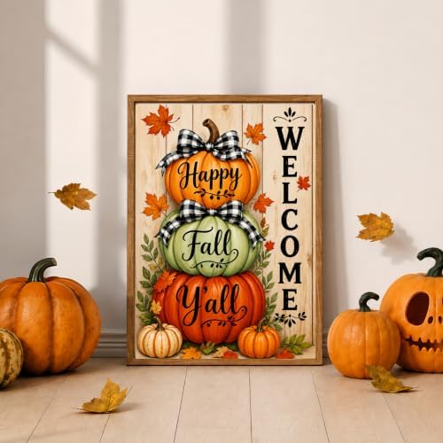 Colorful Pumpkin Diamond Art Kits for Adults, Full Round Diamond Painting