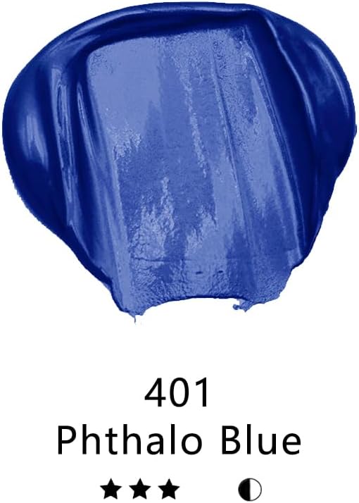Artecho Phthalo Blue Acrylic Paint 1000ml / 33.8 fl oz Pump Dispenser
