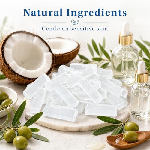 MAQIHAN Soap Base Natural 14.8oz - Clear Glycerin Base for Soap Making