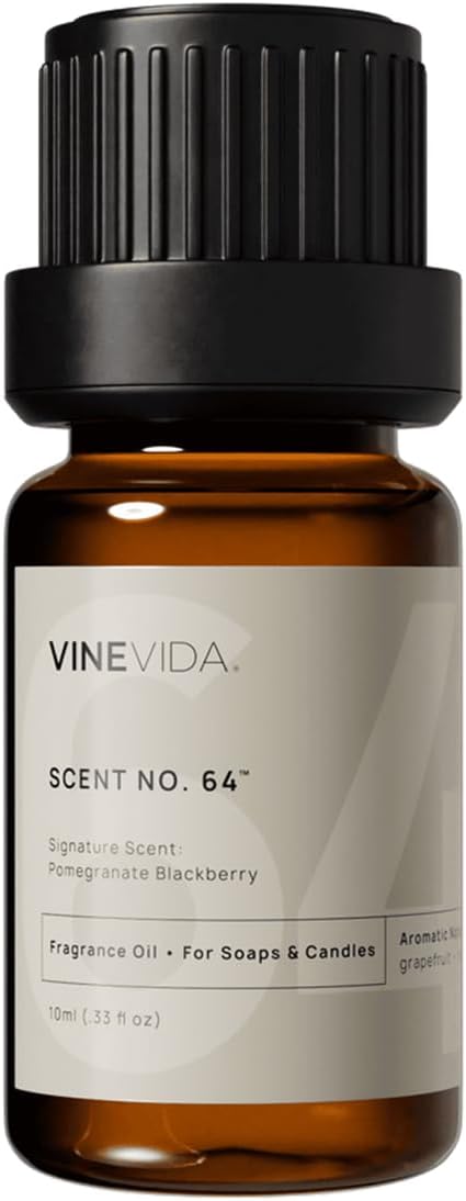 VINEVIDA Fragrance Oil [0.33oz] - Scent No.64 for Candle & Soap Making - USA Made - Natural Candle Scents