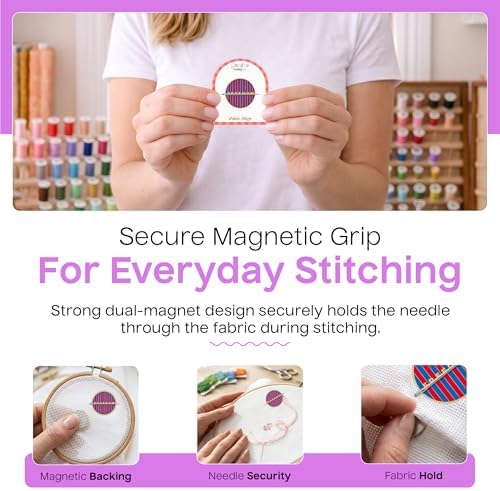 Aspen Lane Magnetic Needle Minder Needlepoint Accessory (Freedom)