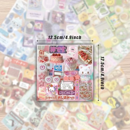 600+ Pcs Japanese Sticker Book