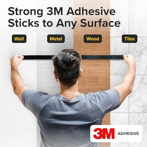 Super Sticky Magnetic Tape for DIY & Crafts, 10ft x 1in (3m x 2.5cm)