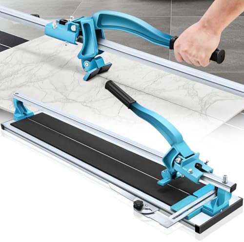 Auto Dynasty 35" Manual Tile Cutter, Cutting Ceramic Porcelain Tile Floor
