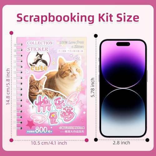 Pet Pal Series Stickers Scrapbooking Supplies for Junk Journal, 30 Sheets Washi Stickers - Vintage Journaling Stickers