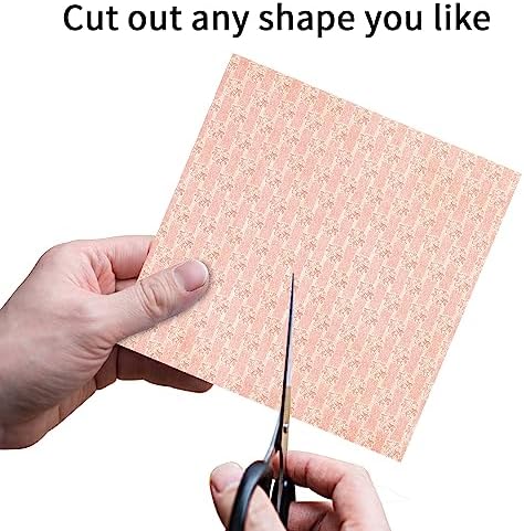 6x6" Cardstock Single Sided Scrapbooking,Craft Decorative Scrap Book Paper | 160gsm,24-Sheet 12Patterns Colored Paper,Junk Journal Supplies,Vivid Origami Papers DIY Craft Gift Wrapping Album.GardenPlant