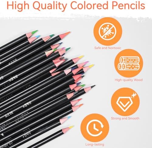 S & E TEACHER'S EDITION Colored Pencils, 240Pcs