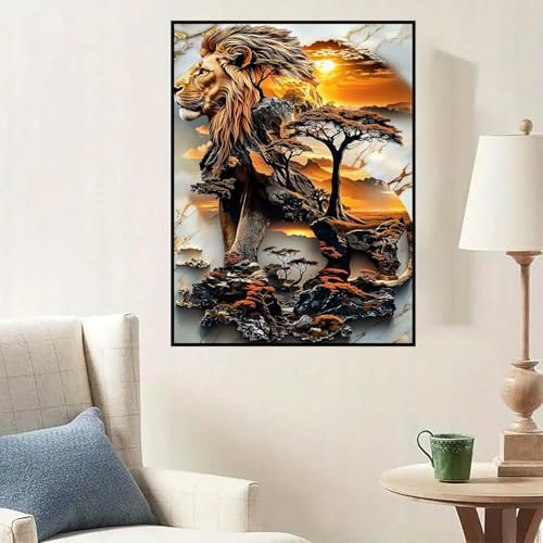 Lophomie Diamond Art Kits for Adults, 5D Landscape Diamond Painting Kits