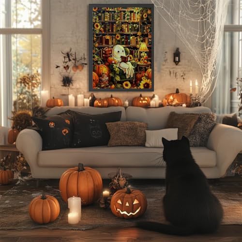 Pxzcrypha Halloween Paint by Number Kits for Adult Frameless 16X20inch