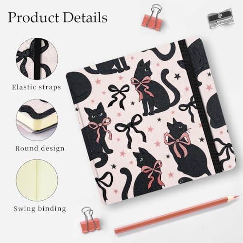 5x5 Sketchbook,Pocket Hardcover Notebooks,Sketch Books for Drawing Writing