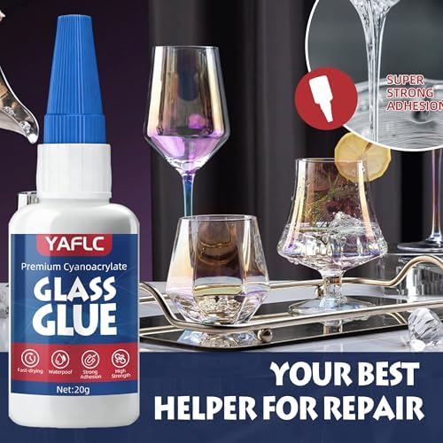Glass Glue Liquid, Super Glue for Glass Repair 40g