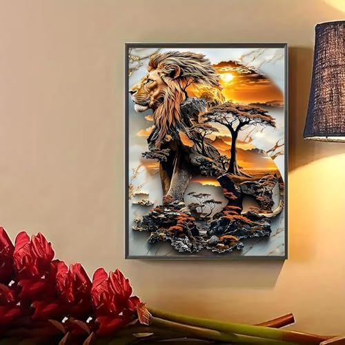 Lophomie Diamond Art Kits for Adults, 5D Landscape Diamond Painting Kits