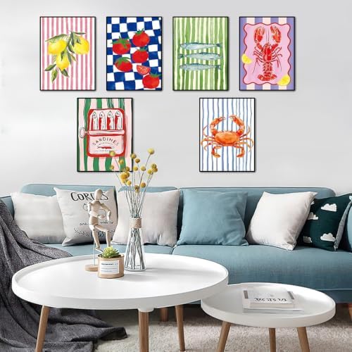 6Pack Beach Diamond Art Kits for Adults, Diamond Painting Kits for Beginner