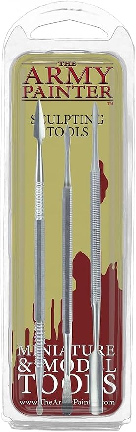 The Army Painter, Sculpting Tools, set of three tools