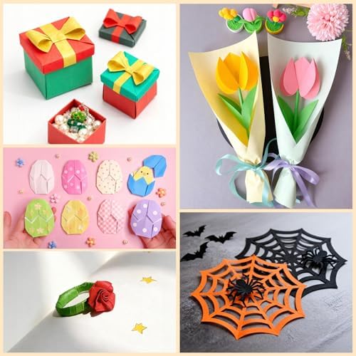 hapray 230 Sheets Origami Paper, 20 Colors 6x6 Double Sided Origami Kids 5+