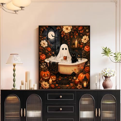 XTCIXAL Halloween Paint by Numbers Kit for Adults, 16X20 Inch